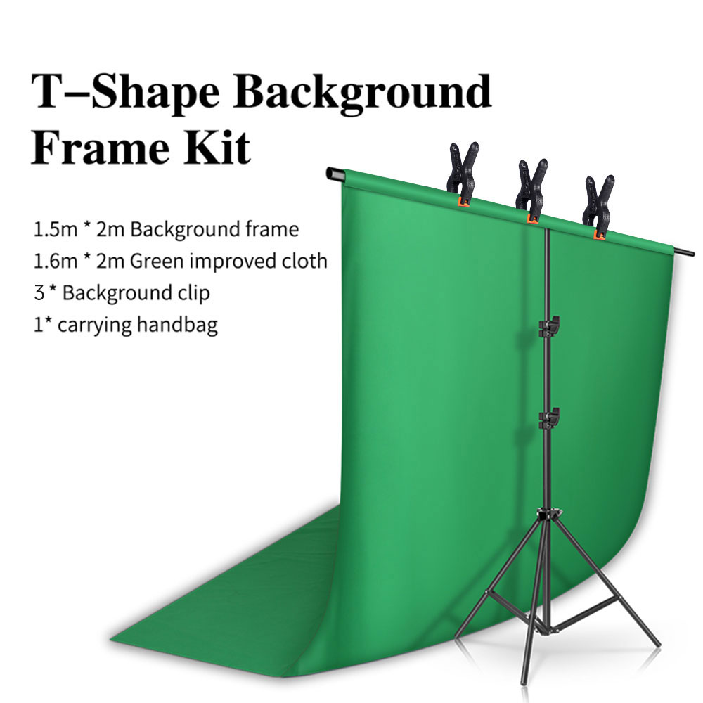 Green Screen Collapsible - Kit de Support de fond en