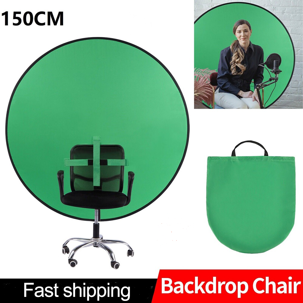Green Screen Collapsible - Selens-Fond d'écran vert portable pliable, clé