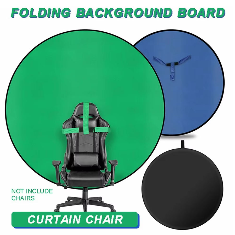Toile de fond double face vert - Green Screen Collapsible avis et prix