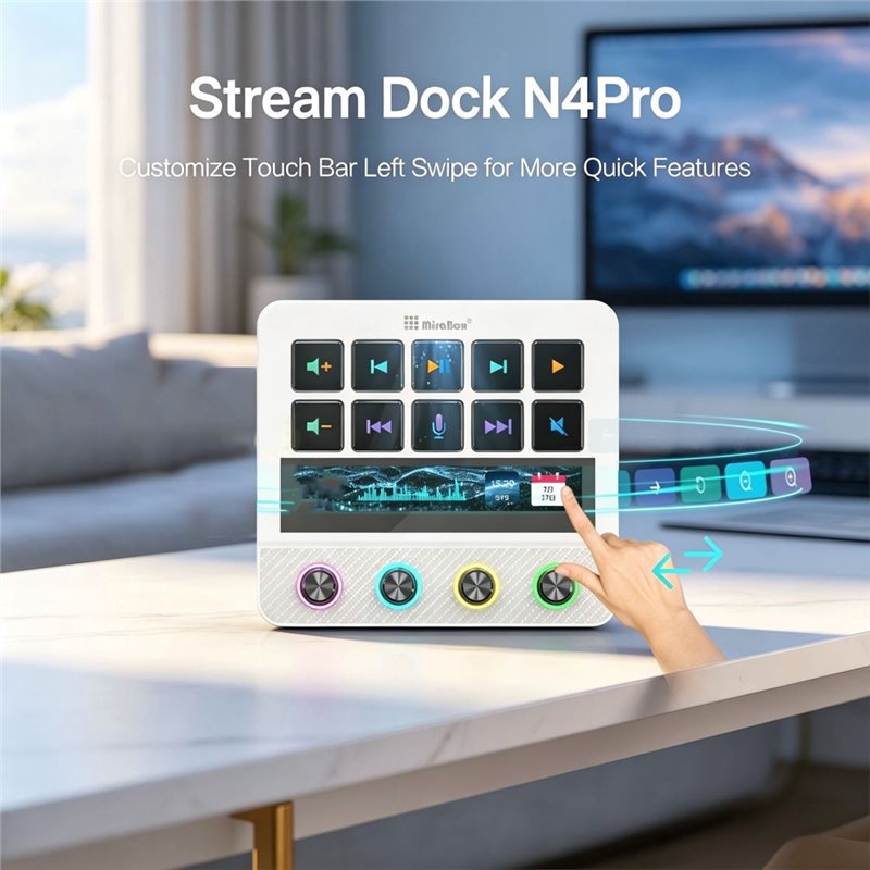 Mirabox N4 Pro 1 Stream Deck C - Elgato Stream Deck avis et prix