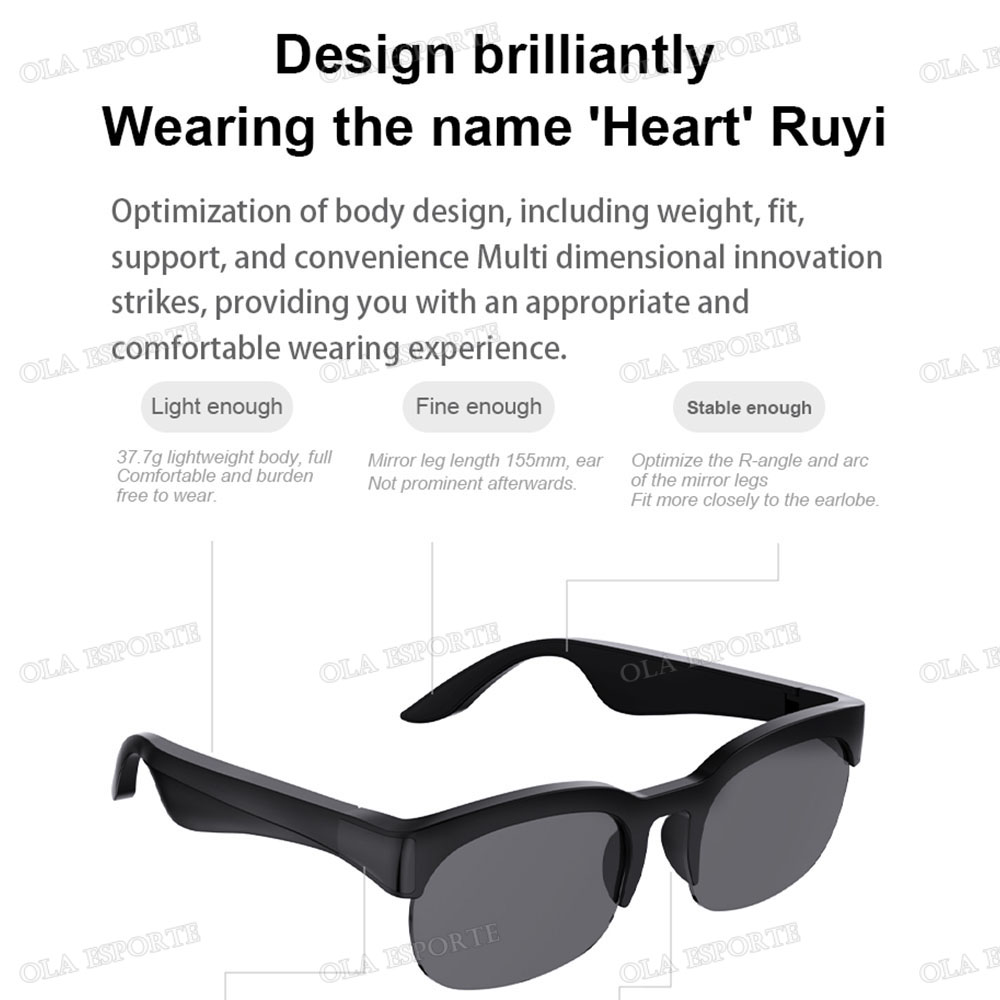 Lunettes de soleil intelligent - Esports Gaming Headphones avis et prix