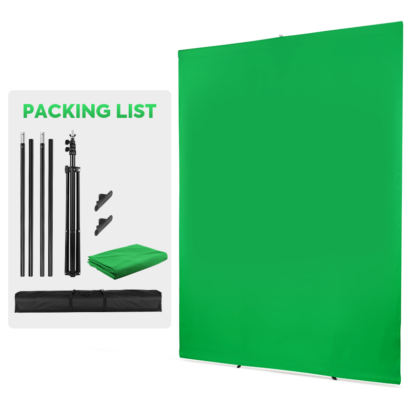 Kit de support avec toile de f - Green Screen Collapsible avis et prix
