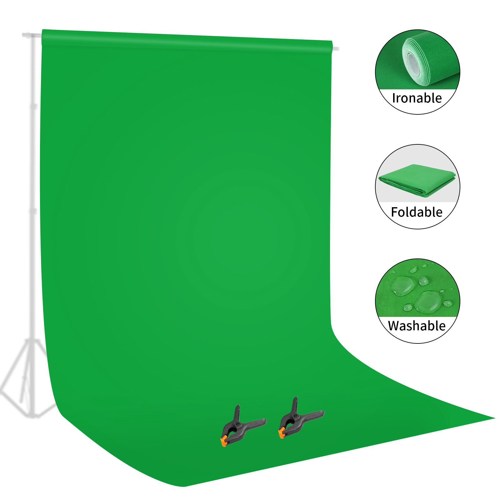 Selens-Toile de fond d'écran v - Green Screen Collapsible avis et prix