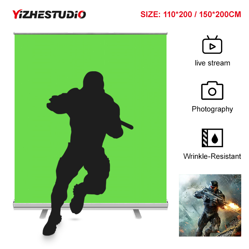 Toile de fond pliable, tissu à - Green Screen Collapsible avis et prix