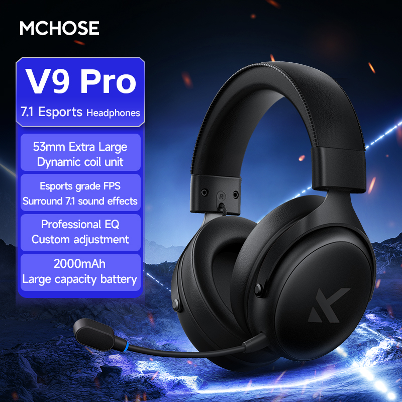 MCHOSE V9 Pro casque avec Micr - Esports Gaming Headphones avis et prix